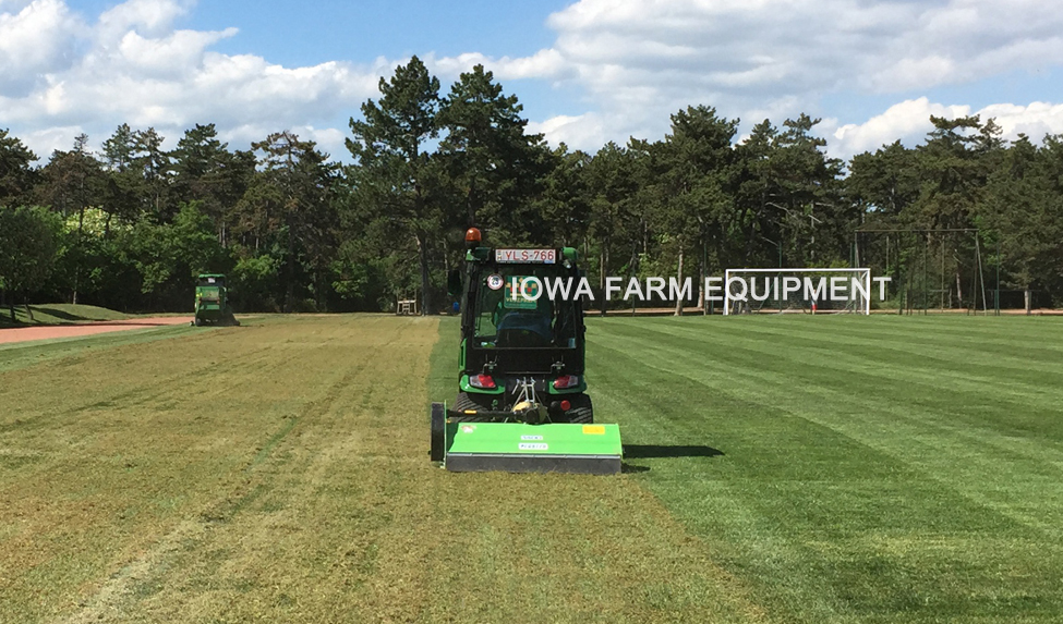 Peruzzo FoxS Offset Flail Mower Verticut Action